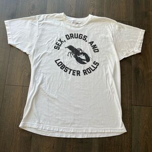 Boredwalk Sex Drugs and Lobster Rolls T-Shirt